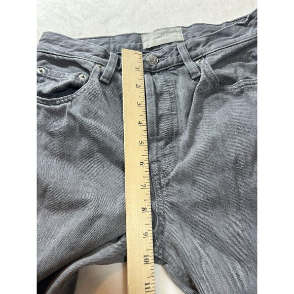 Everlane The 90's Cheeky Jean cropped gray denim Button Fly Women's Sz 26 - Picture 5 of 9